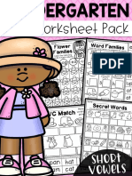 CVC Worksheet Pack