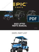 EPIC Carts 2023 Lifted Parts Manual