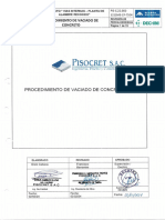 PIS-C.22.002-1212ME-CP-7504 - Procedimiento de Vaciado de Concreto