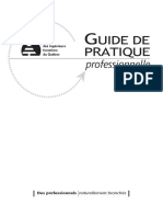 Guide de Pratique Professionnelle 2001