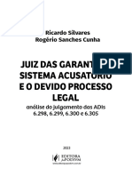 (VIESES) Ricardo Silvares Juiz Das Garantias, Sistema Acusatório e o Devido Processo Legal.