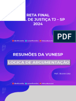 Resumos Da Vunesp Aula 05 Estrategia Concursos 2024 Aluno 1 Slide