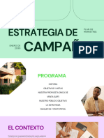 Estrategia de Campaña de Marketing