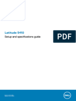 Latitude 14 5410 Laptop - Owners Manual2 - en Us