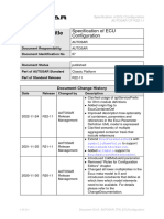 AUTOSAR TPS ECUConfiguration