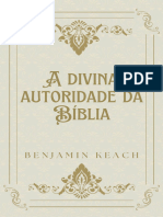 A Divina Autoridade Da Bíblia - Benjamin Keach