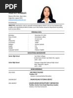 MJM Resume