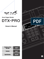 DTX Pro en Om b0