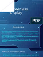 Screenless Display