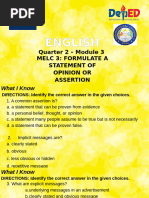 English G10 Q2 Module 3