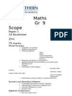 Scope Exam p1