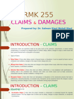 RMK255 - Claims and Damages