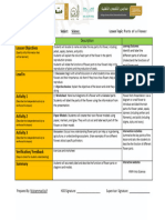 Grade 4 Science Weekly Plan 1 Term 1