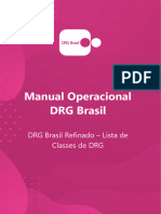 Lista de Classes de DRG