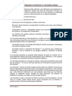 Resistencia Del Organismo A La Infección, Inunidad y Alergia