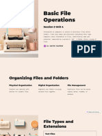 Basic File Operations