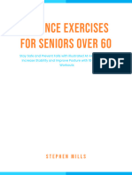 Balance Exercises For Seniors Over 60. Prevent Falls Illustrated At-Home Exercises 10-Minute Daily Workouts by Steven Mills 2024