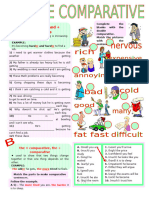 Double Comparatives Grammar Drills Information Gap Activities - 83067