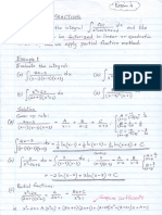 Lesson 4 Partial Fractions