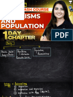 Organisms and Population Supernotes by Seep Pahuja