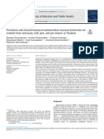 Prevalence and Characterization of Antimicrobial-Resistant Escherichia Coli