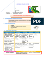 D3 A3 Sesion Ps. La Biodiversidad de Las Ecorregiones