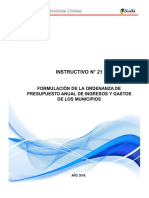 Instructivo N 21 - Definitivo 2018