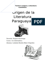 Literatura Del Paraguay