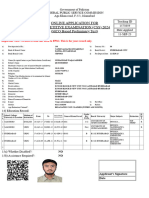 Competitive Examination (CSS) MPT - 2024