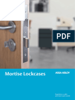 Assa Abloy Technical Spec Book Mortise Lockcases