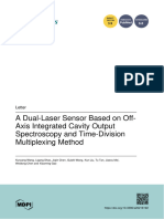 A Dual-Laser Sensor Based On Off-Axis Integrated Cavity Output Spectroscopy and Time-Division Multiplexing Method