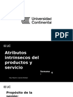 Semana 6. Atributos Intrínsecos Del Productos y Servicio