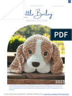 Little Bailey Dog Pattern