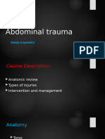 Traumatic Abdominal Pain