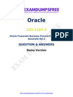 Oracle: Exam Dumps Free