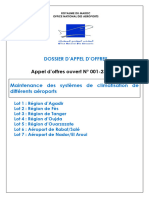 AOO #001 - 23 Maintenance Des Systèmes de Climatisation de Différents Aéroports