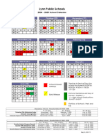 SY2425 School Year Calendar English