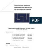 Diagramas Del Proceso de Produccion de Portacuchillas