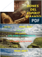 Dones Del Espíritu Santo