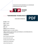 Derecho Constitucional - Tarea Academica (1) F