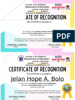 Award Certificates SY 2024-2025