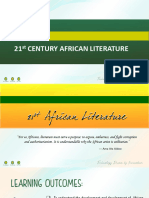 (M4S1-POWERPOINT) 21st African Literature