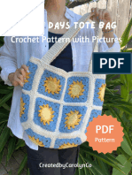 SunnyDaysToteBagCrochetPattern CreatedbyCarolynCo