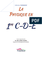 Descriptif Physique 1ère D