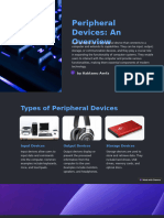 Peripheral Devices An Overview