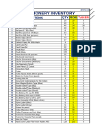 Stationery Inventory