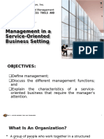 Chapter 1 Management in Service Oriented Revised