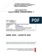 6C1-Guía Didáctica Auditoria Financiera I ABRIL-Agosto 2022