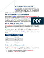 Info Optimisation Fiscal