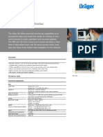 Drager Vista 120 Data Sheet